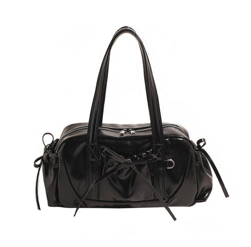 Women High Fashion Trendy BowKnot Hobo Shoulder Bag
